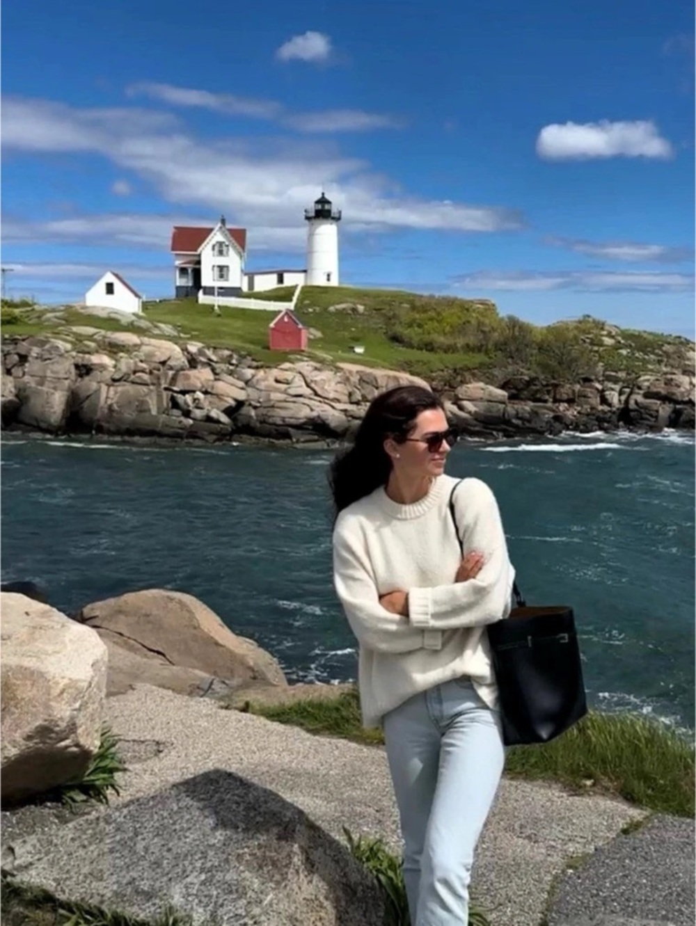 Jenni Kayne Alpaca Cocoon Crewneck Sweater